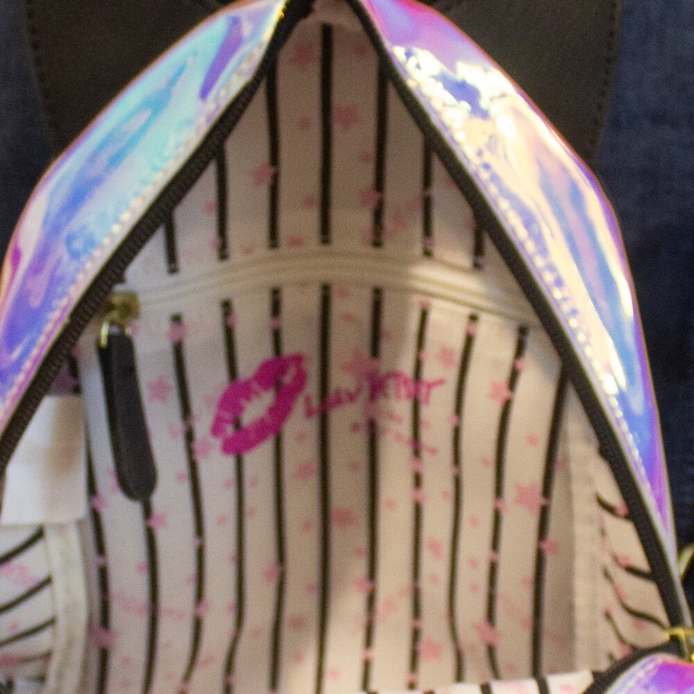 Betsy Johnson Mini Cat Backpack - image 4